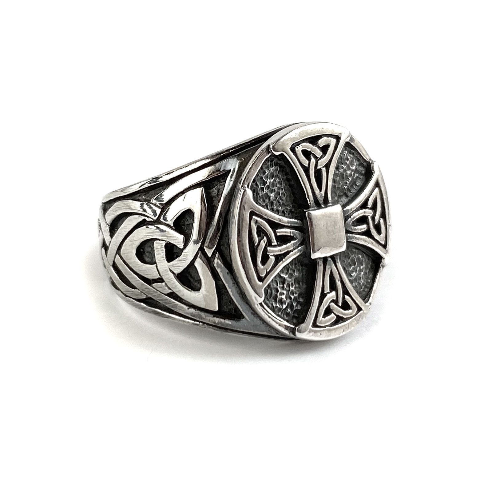 Canterbury Cross Sterling Ring » County Argyle