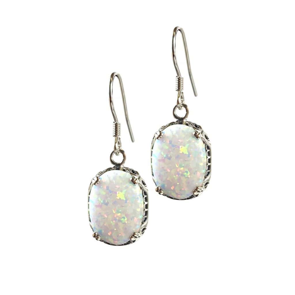 Windsor Earrings by County Argyle hand cast in sterling silver