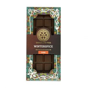 Winterspice Dark Chocolate Bar by Edinburgh's Chocolate Tree