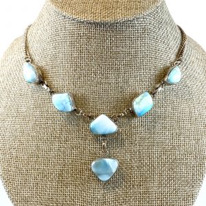 Larimar Stone Necklace