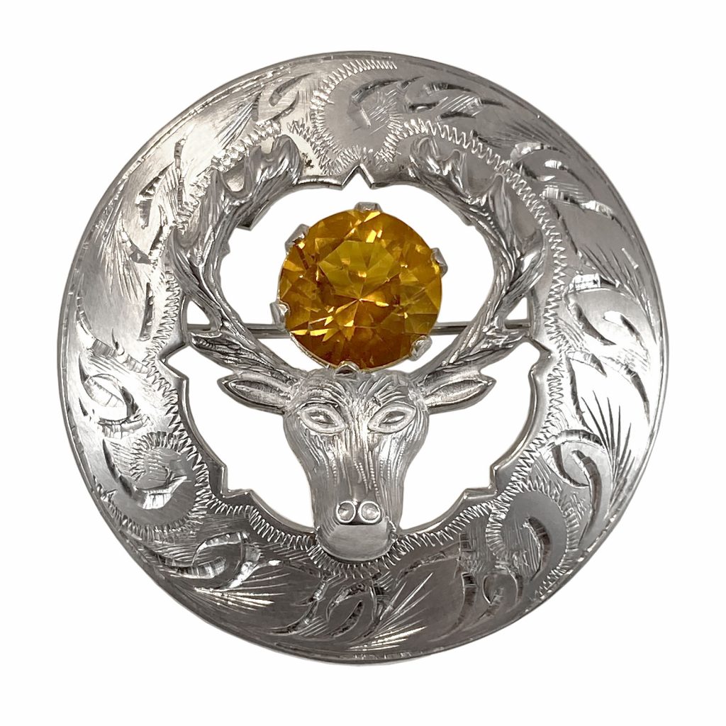 A Scottish Stag Kilt Pin by County Argyle