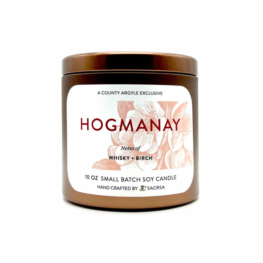 Hogmanay Candle by Saorsa Candles at County Argyle