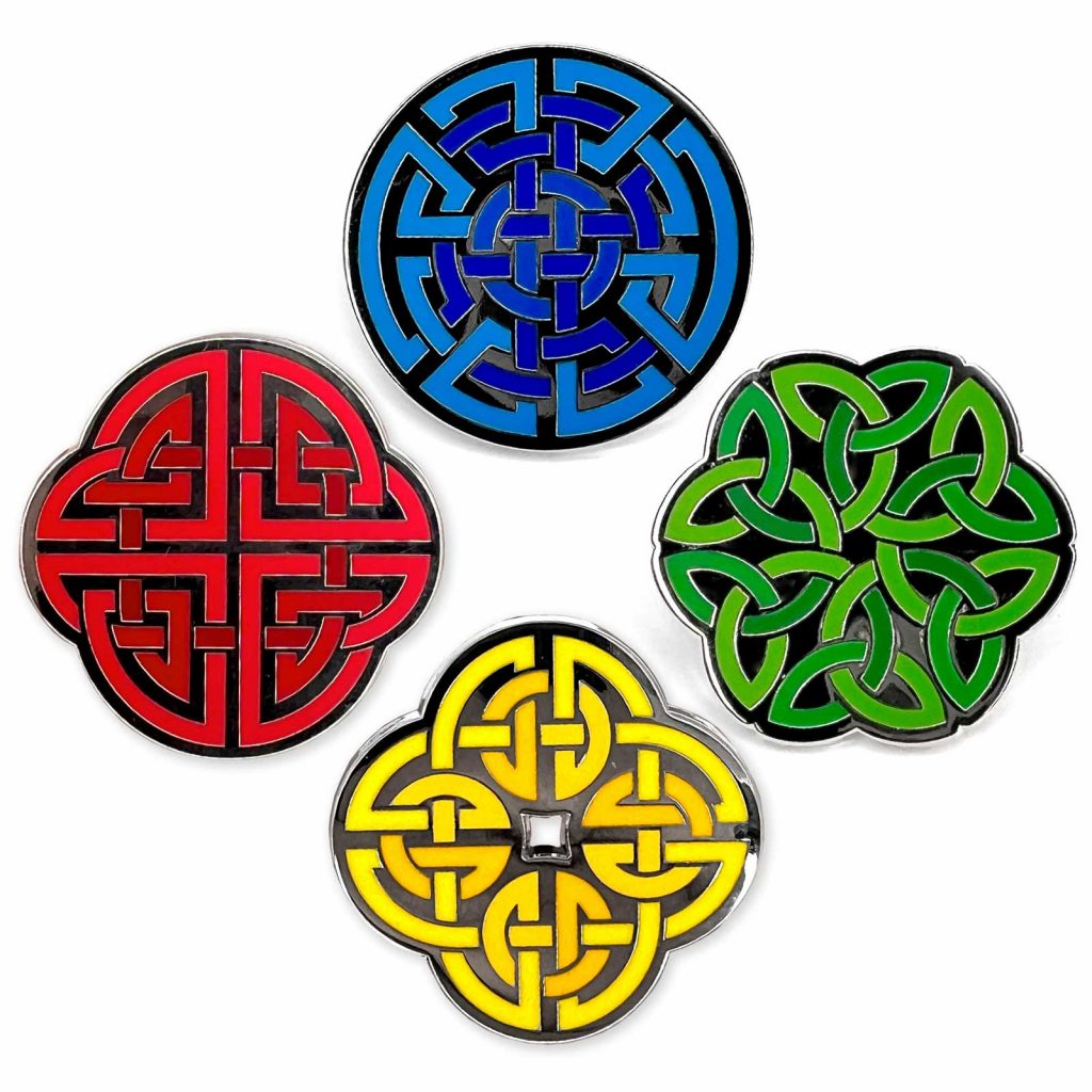 Celtic Knot Enamel Pins Collection