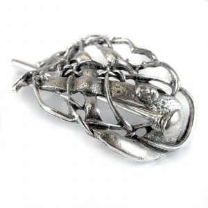 Celtic Dragon Hair Pin from County Argyle