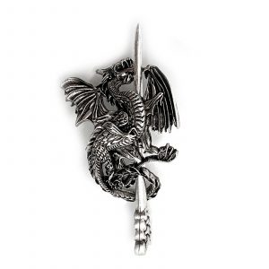 English Dragon Hair Pin from County Argyle