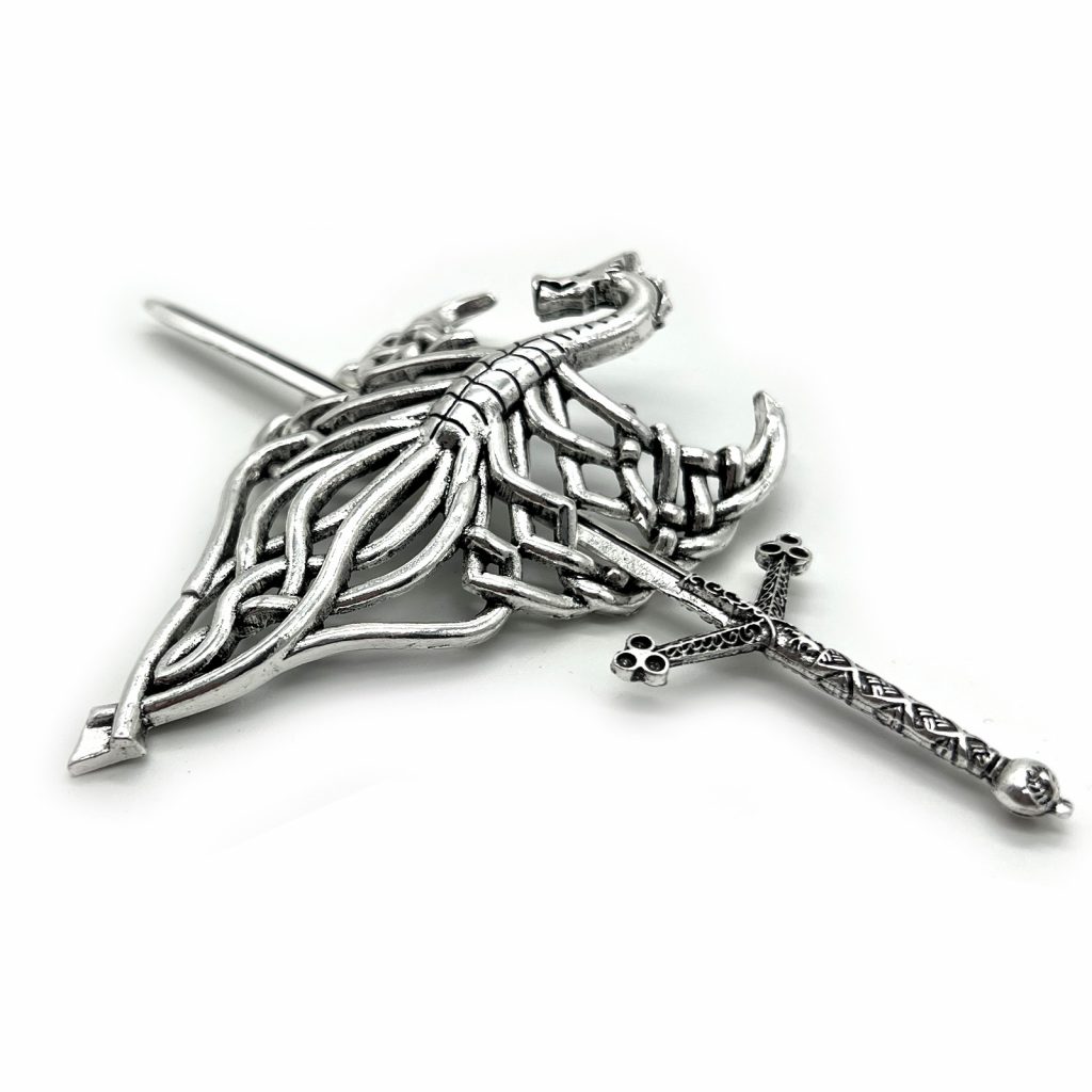 Grand Dragon Hair Pin from County Argyle