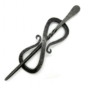 Viking Scroll Hair Pin from County Argyle