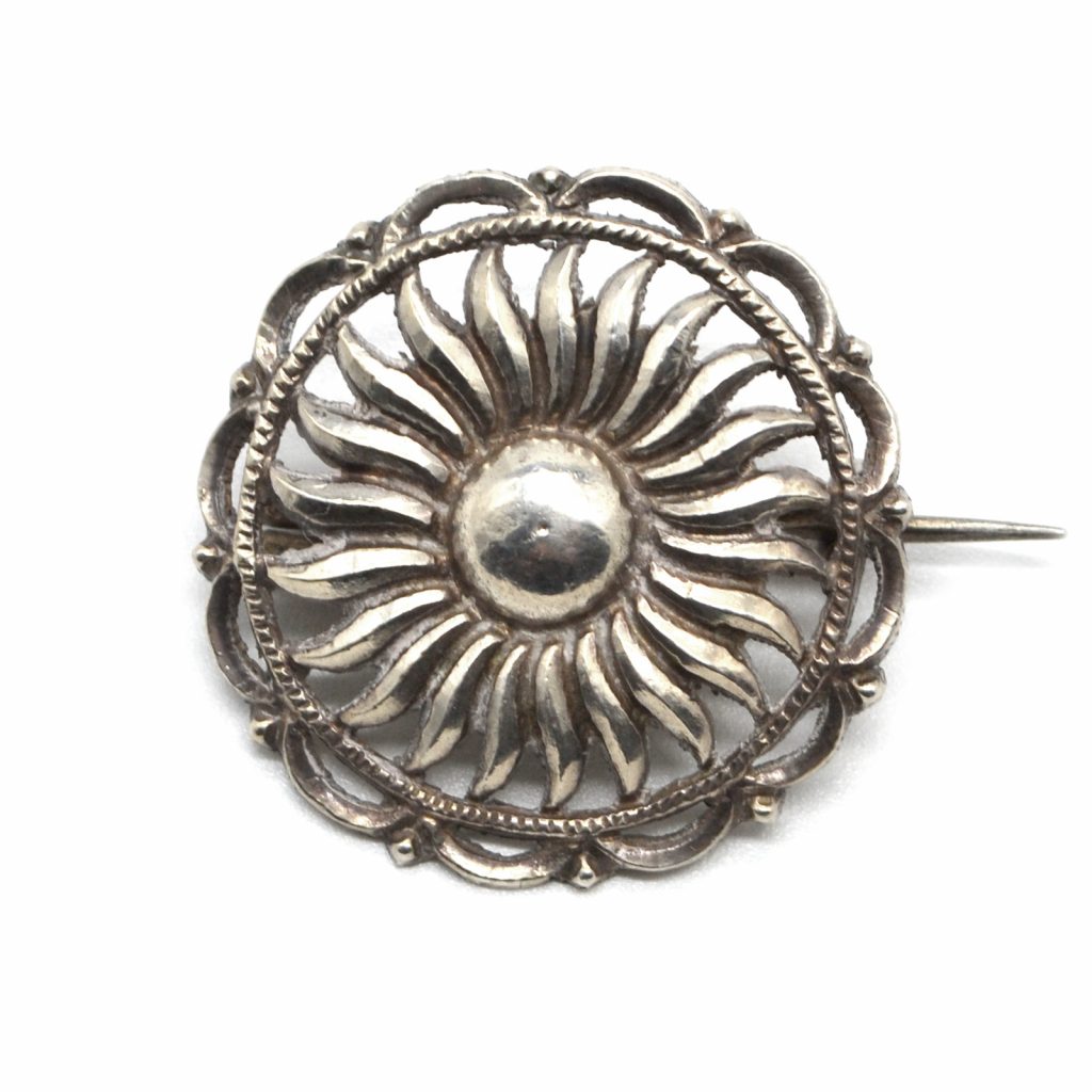 Victorian Pinwheel Brooch