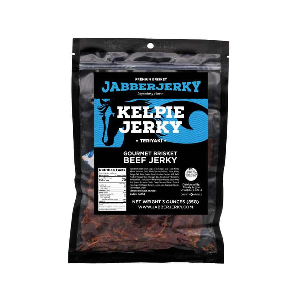 Kelpie Teriyaki Jerky by Jabberjerky