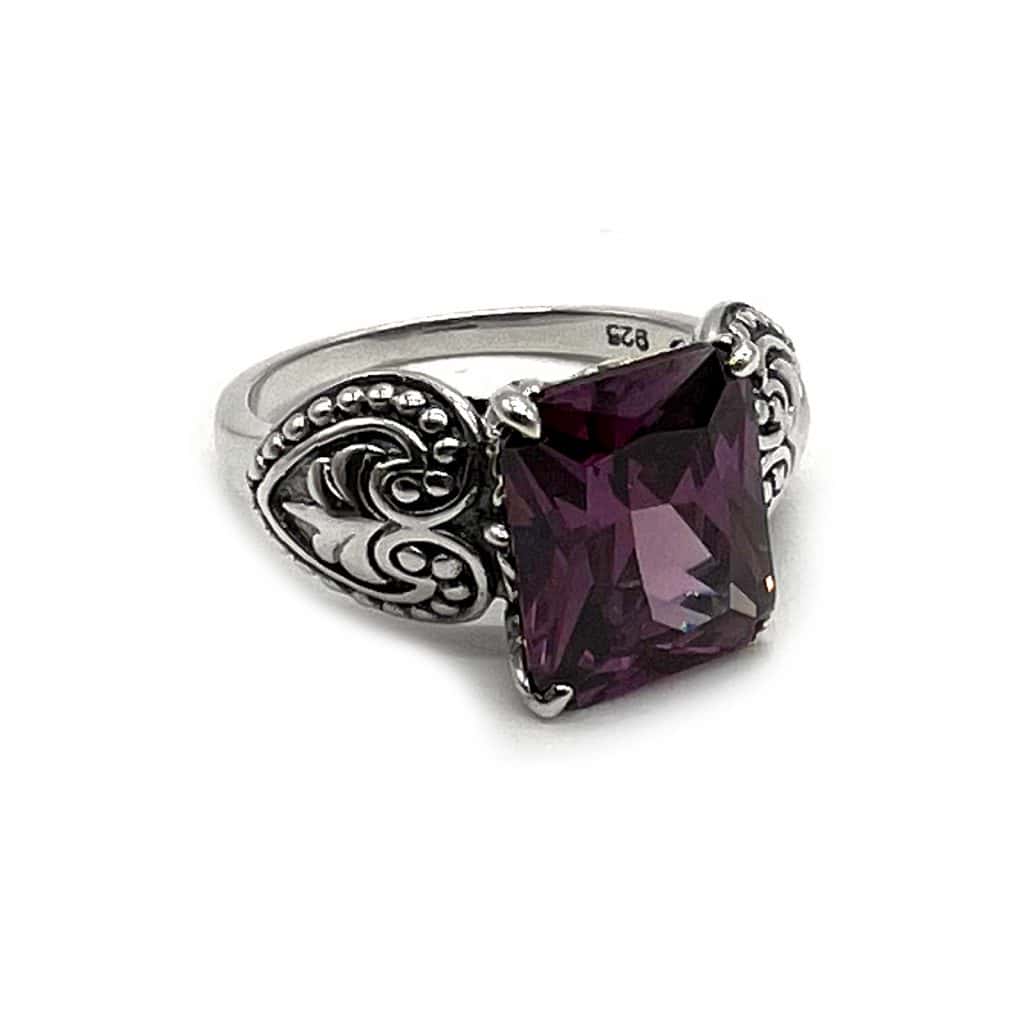 The Davina Ring in Sterling from County Argyle