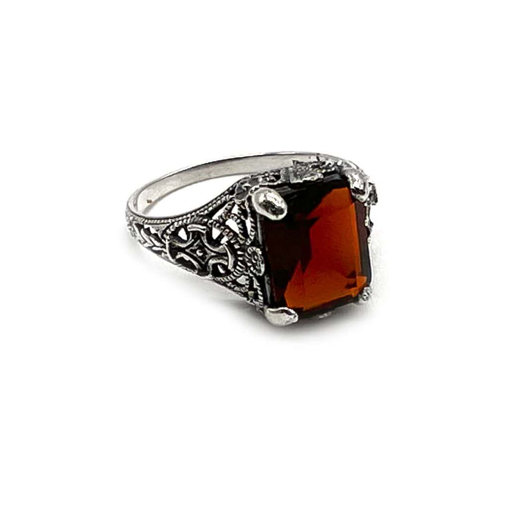 The Kenna Ring in Sterling from County Argyle