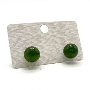 Jade earrings