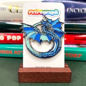 Rainbow Dragons: Azure Enamel Pin