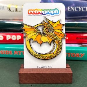 Rainbow Dragons: Ember Enamel Pin