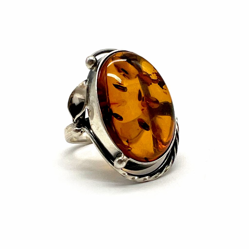 Amber ring