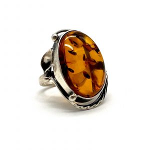 Amber ring