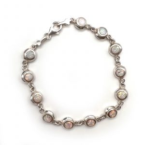 White opal bracelet