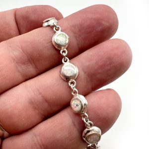 White opal bracelet