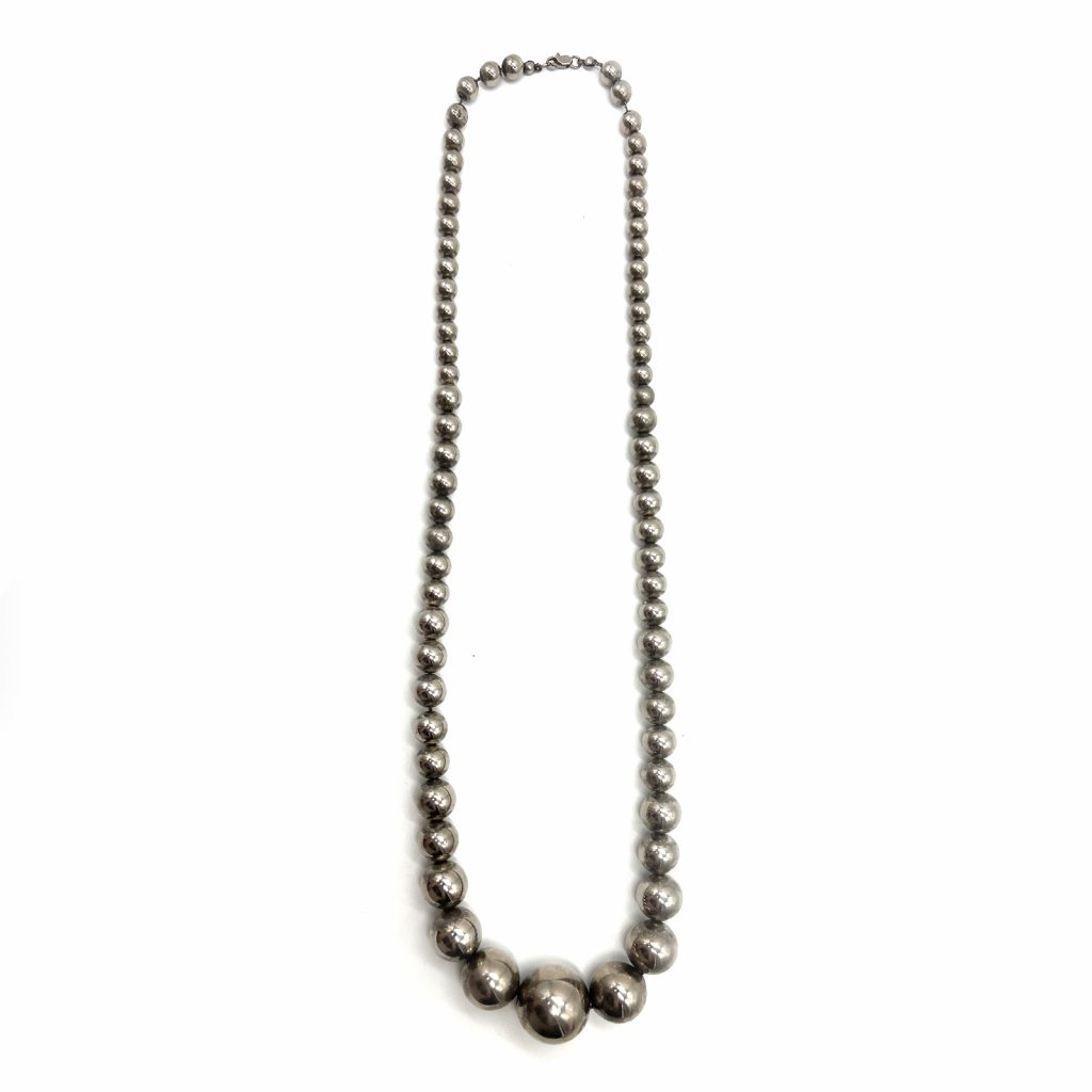 Silver beads