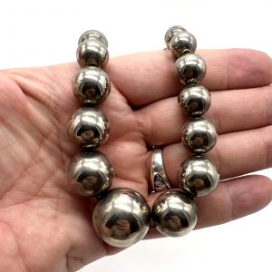 Silver beads