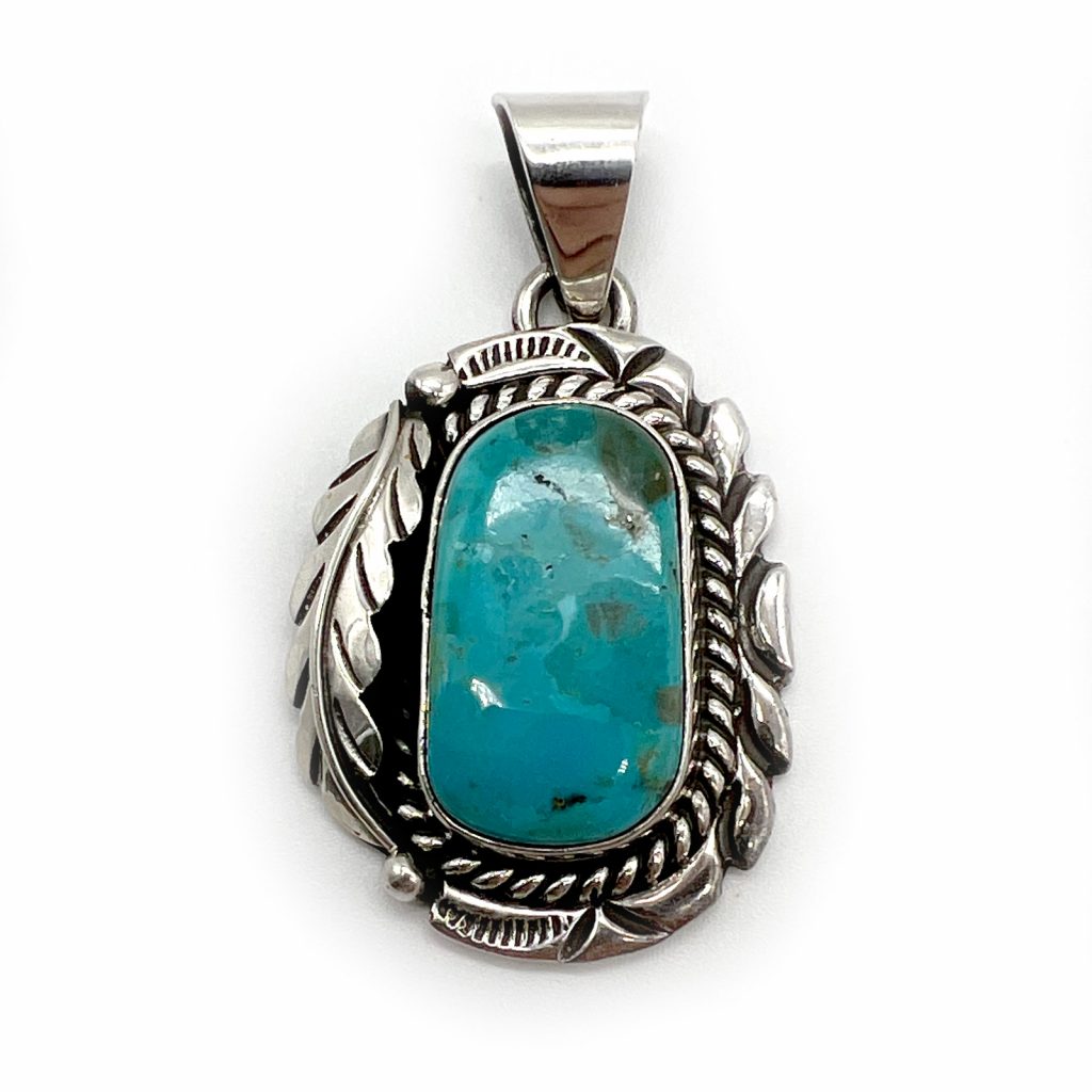 Taxco turquoise pendant
