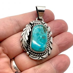 Taxco turquoise pendant