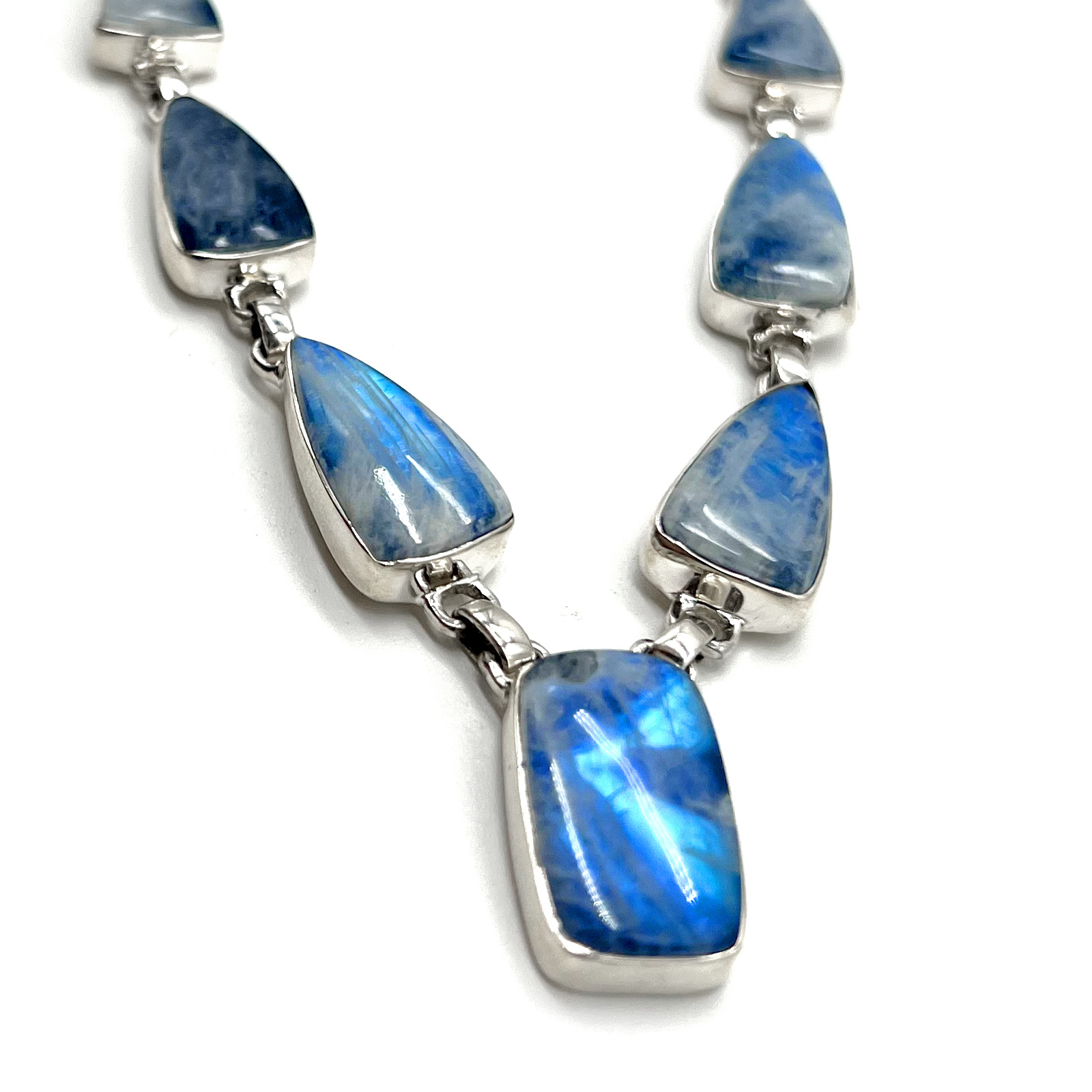 Blue Moonstone Necklace
