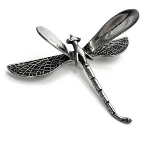 Vintage Taxco Sterling Dragonfly Brooch — 17.81g $165